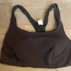 NWOT lululemon black sports bra